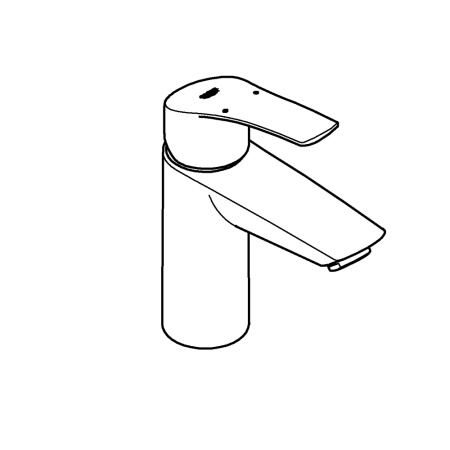 Смеситель для раковины с донным клапаном Grohe Eurosmart 23988 003 (23988003) хром